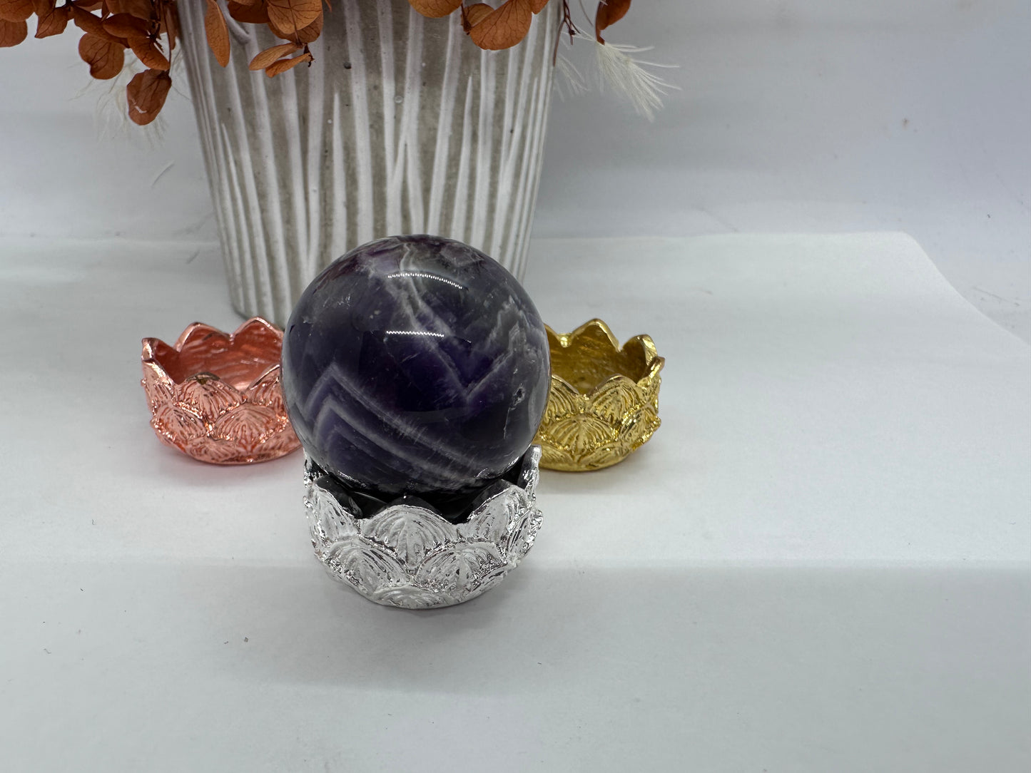 Lotus Sphere Stand
