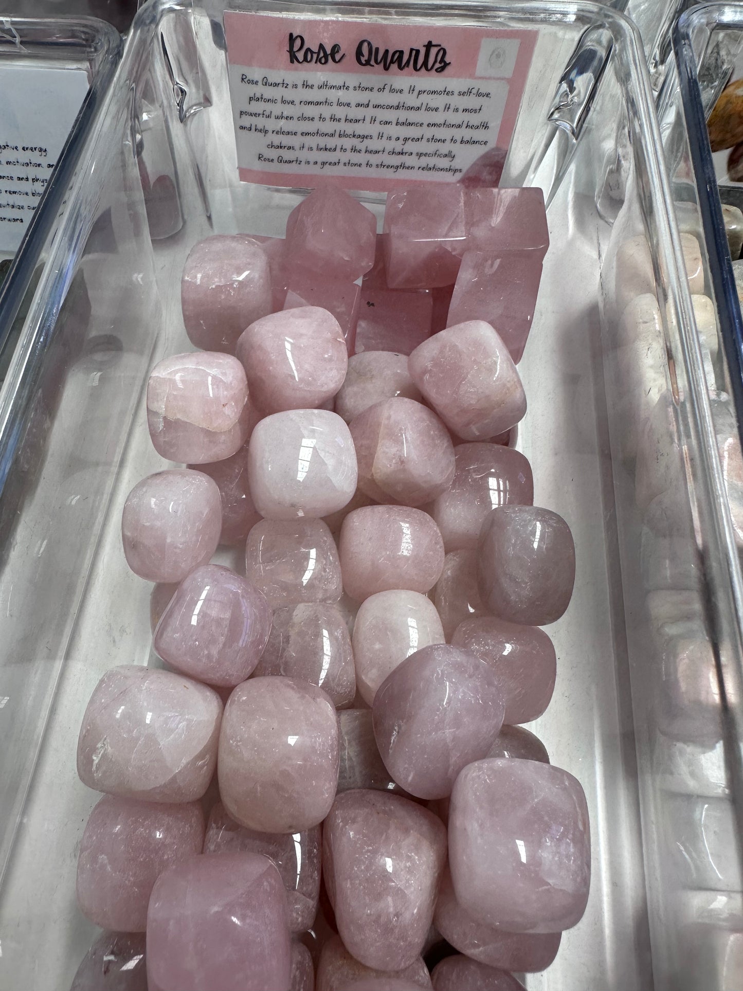 Rose Quartz Cube