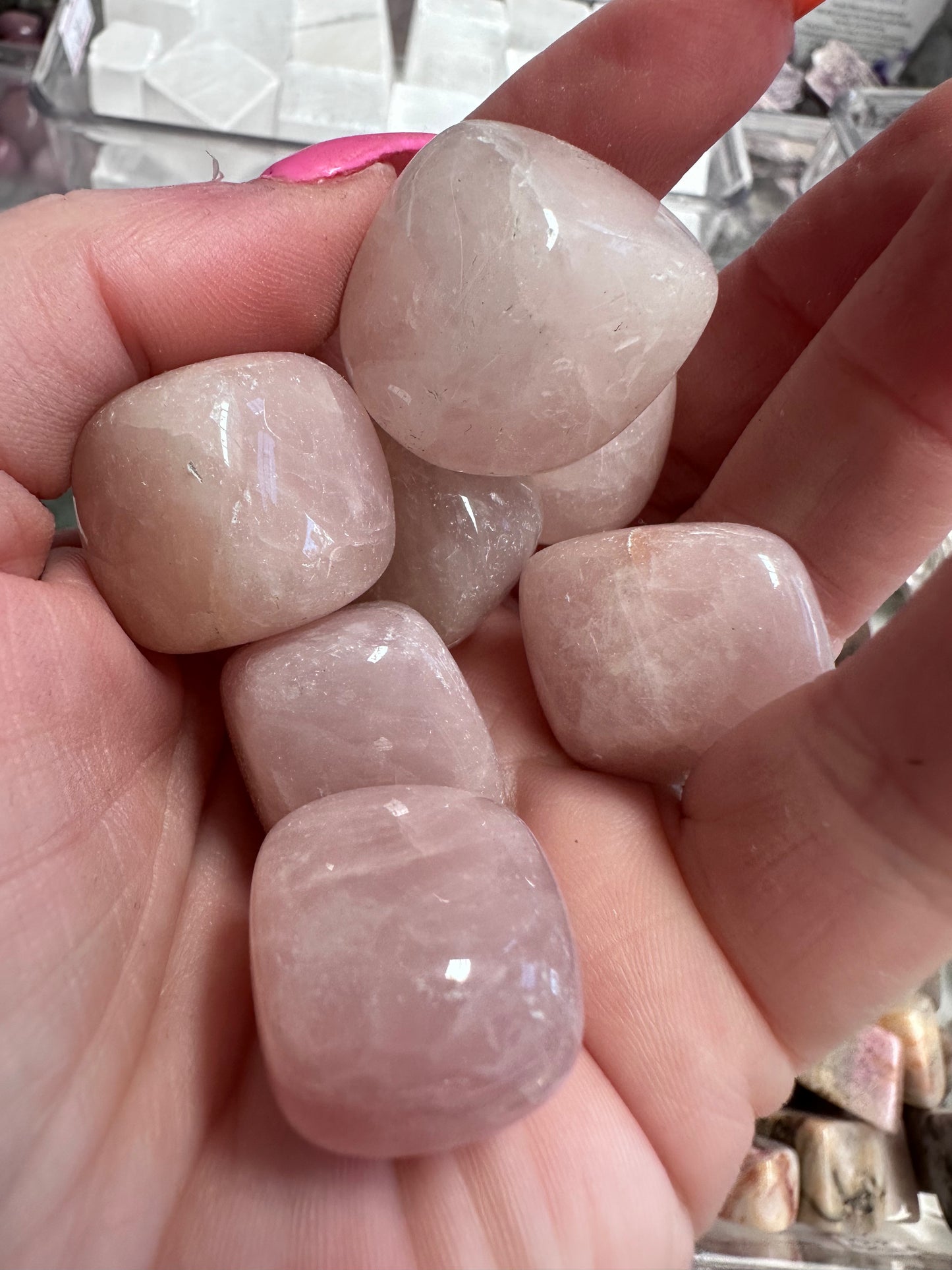 Rose Quartz Cube