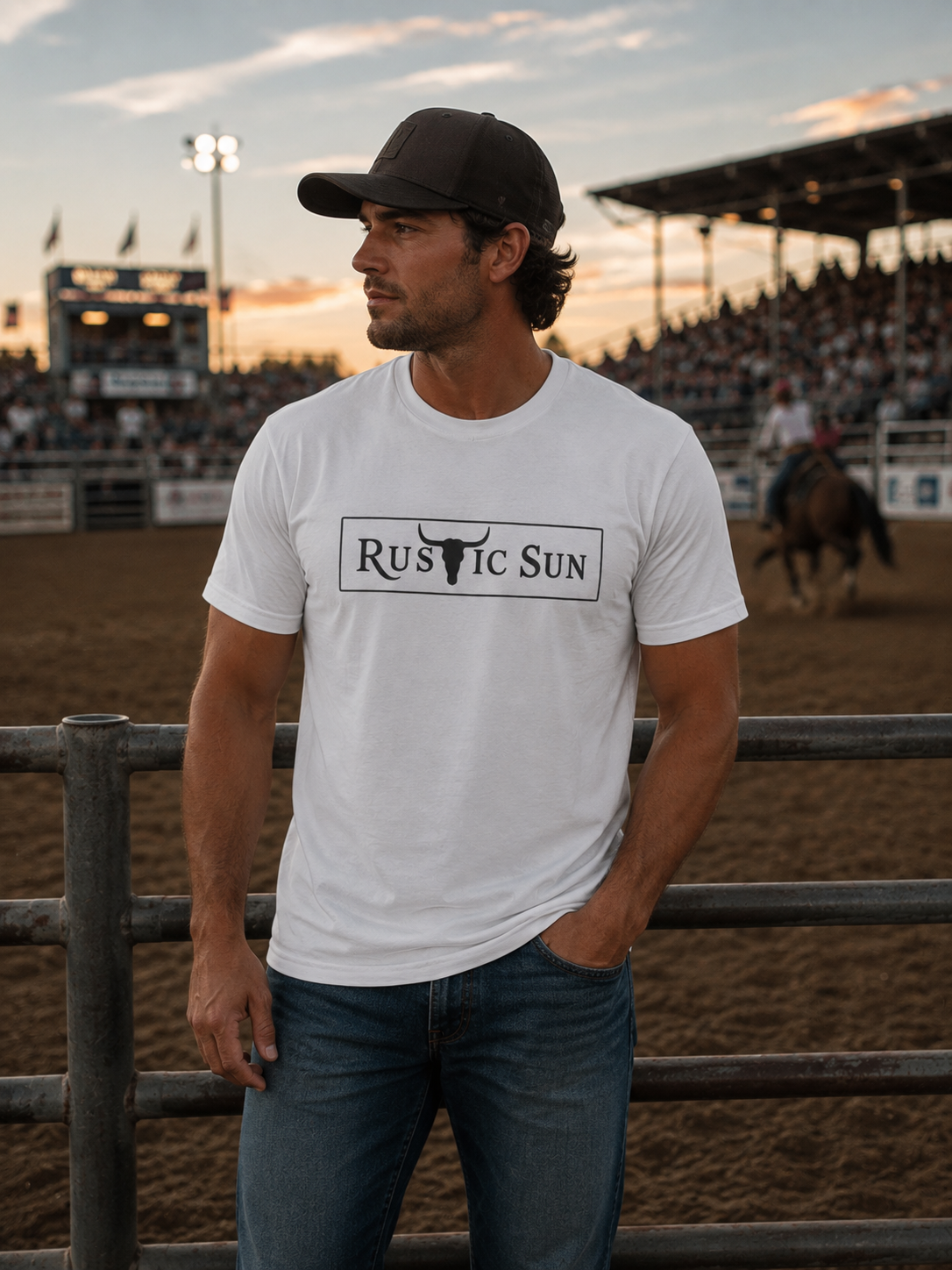 Rustic Ranch Puff Print Tshirts