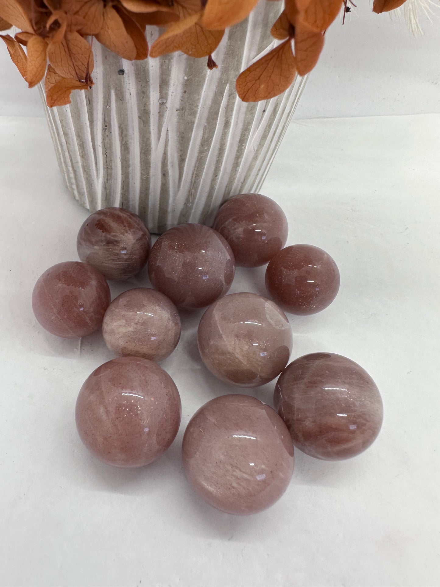 High Quality Flashy Sunstone Spheres