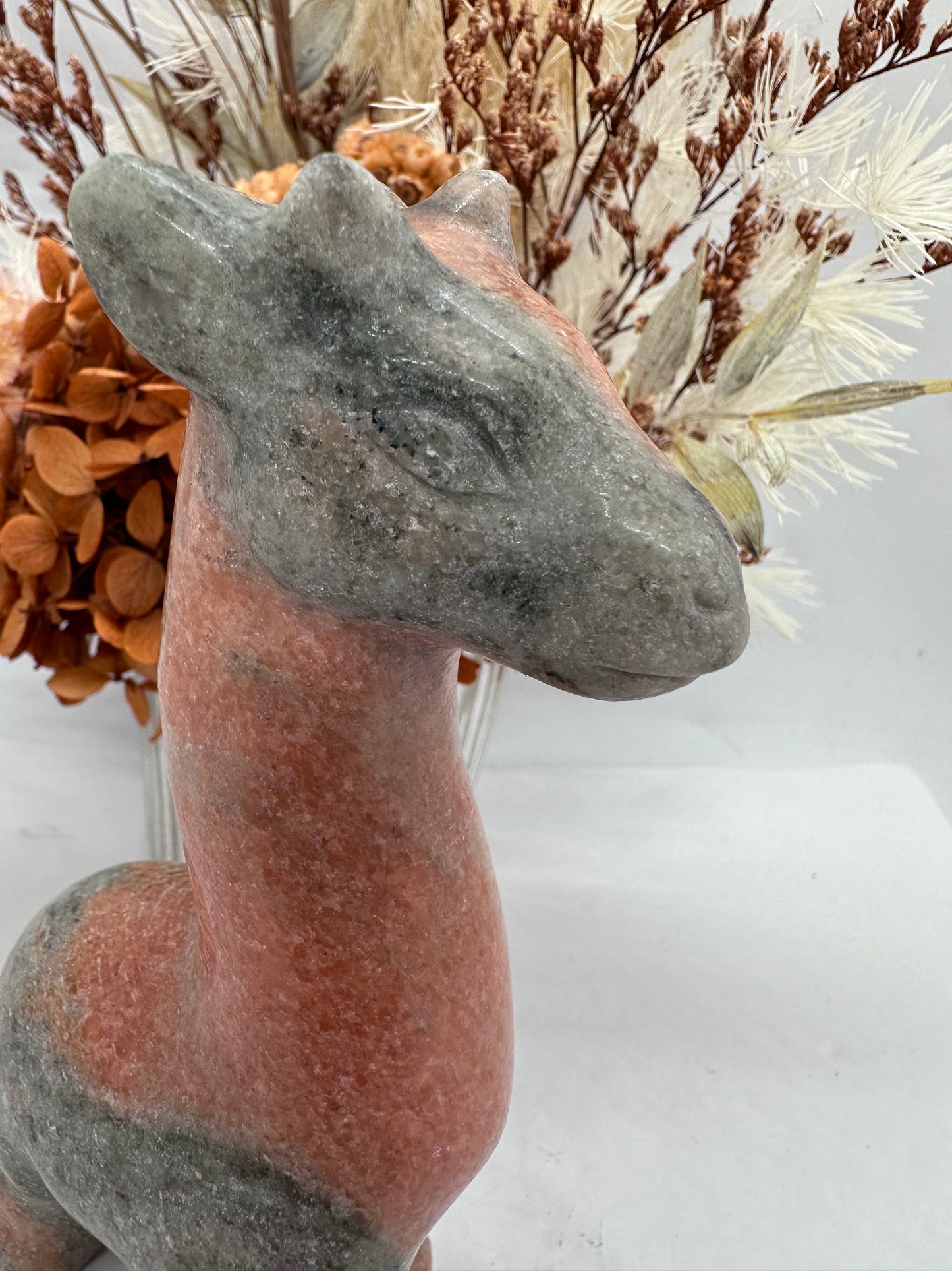 Lge Jade Giraffe