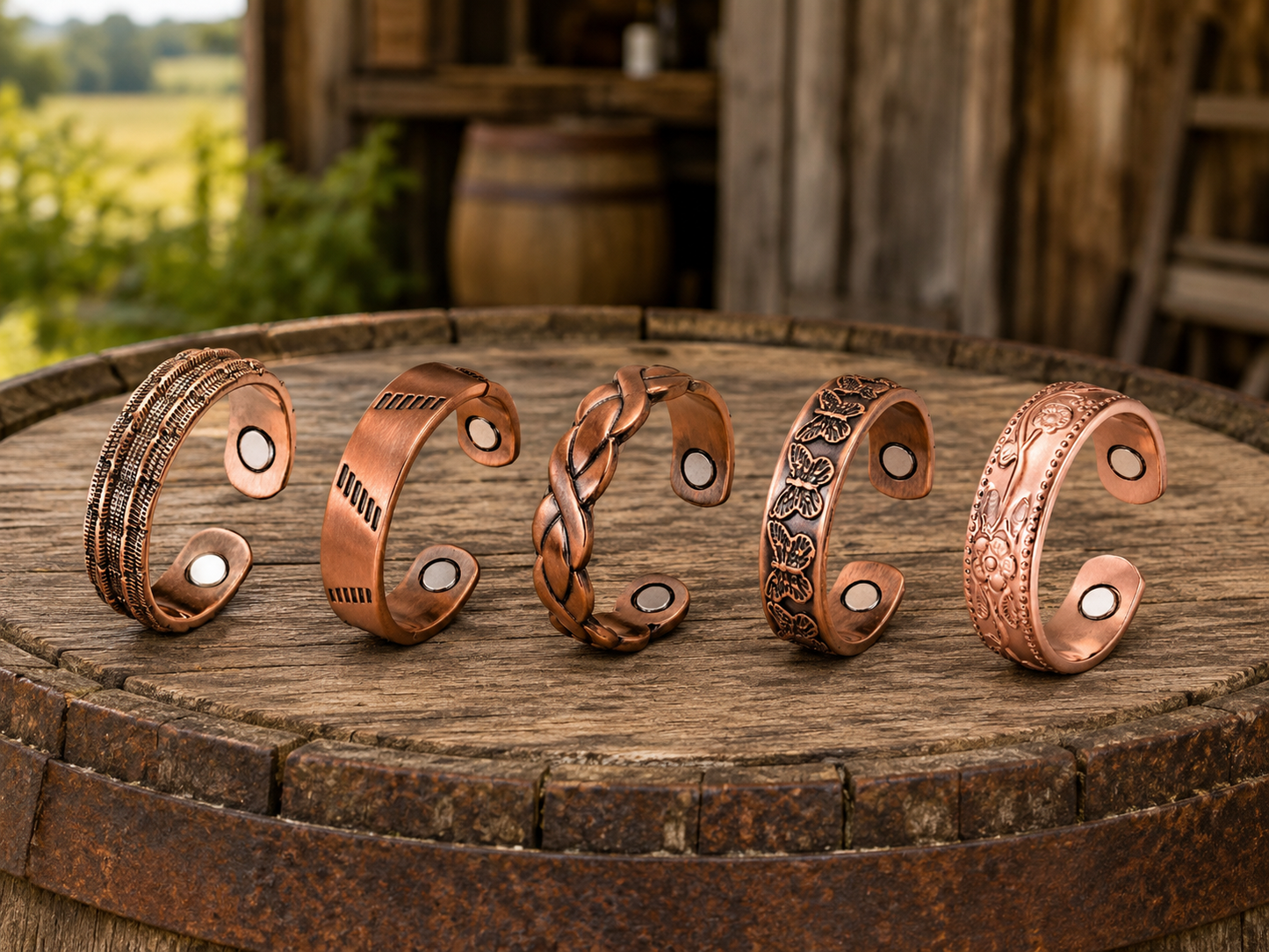Western Copper Rings
