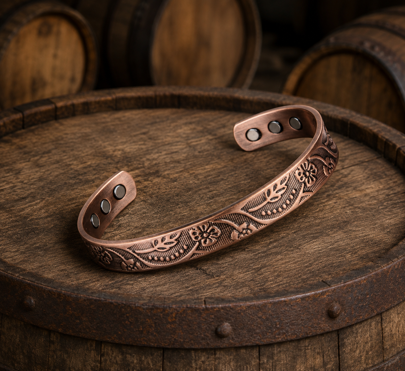 Western Copper Bangle Collection