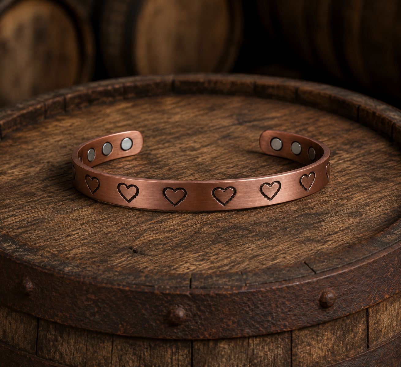 Western Copper Bangle Collection
