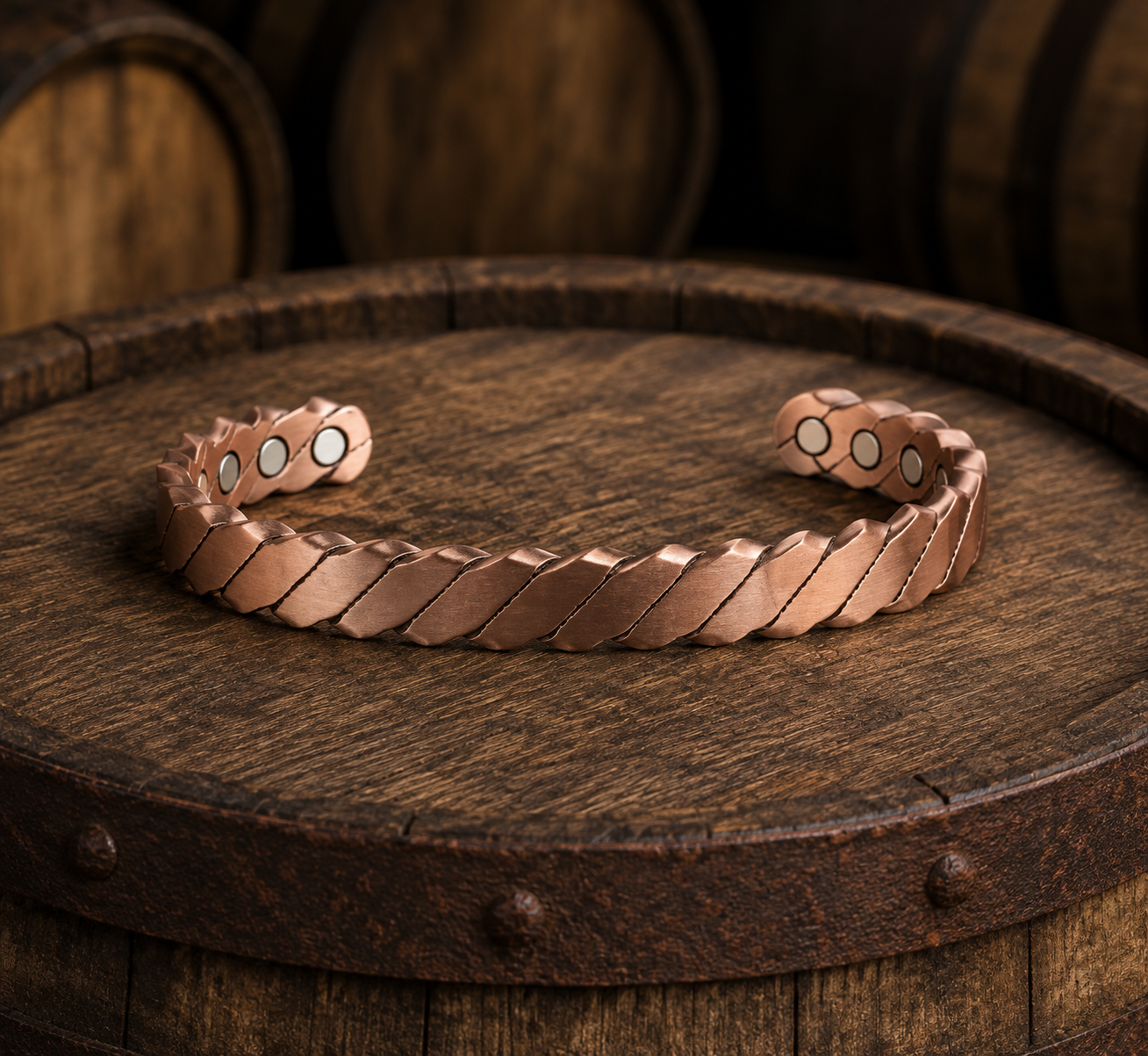Western Copper Bangle Collection