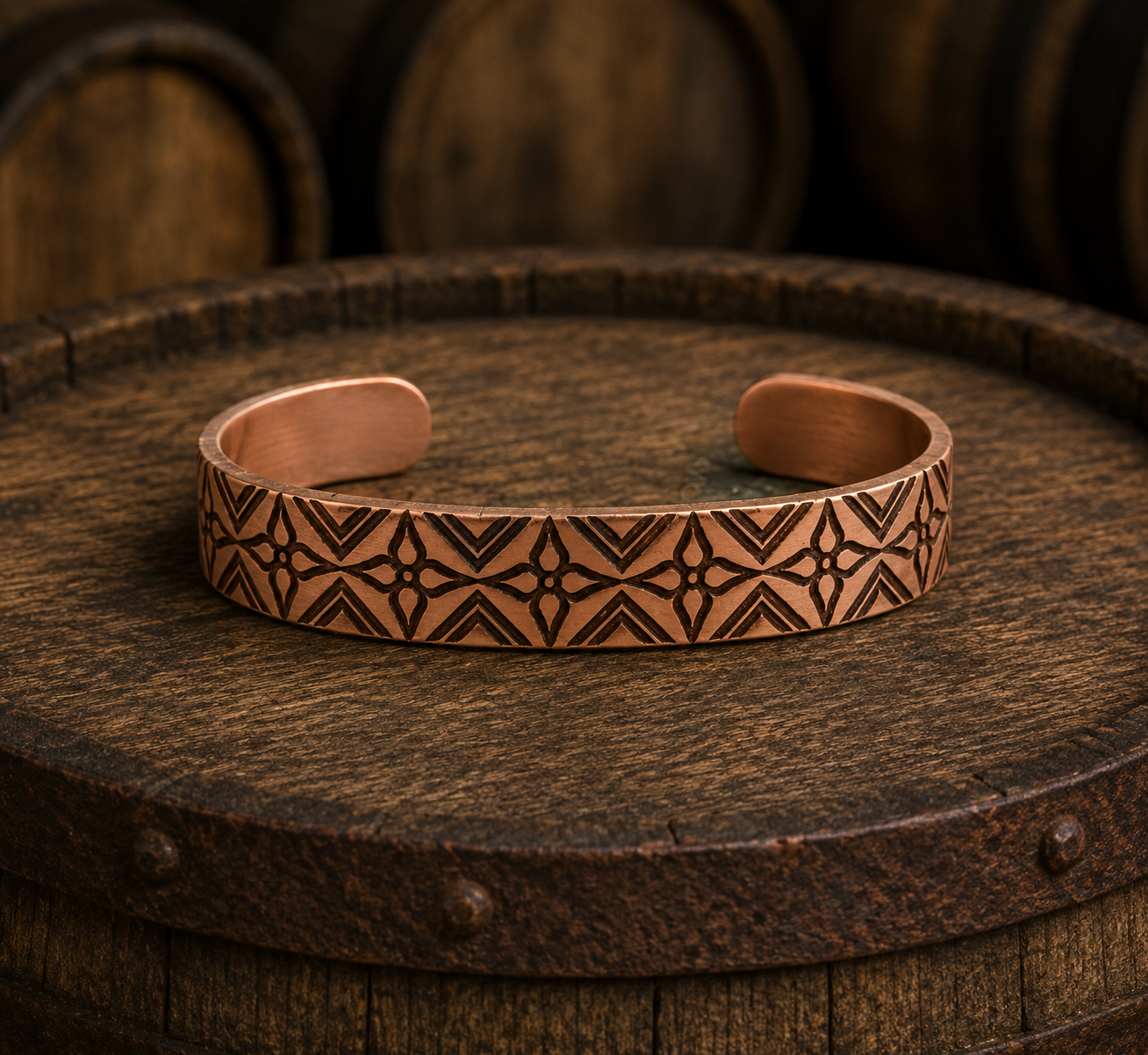 Western Copper Bangle Collection