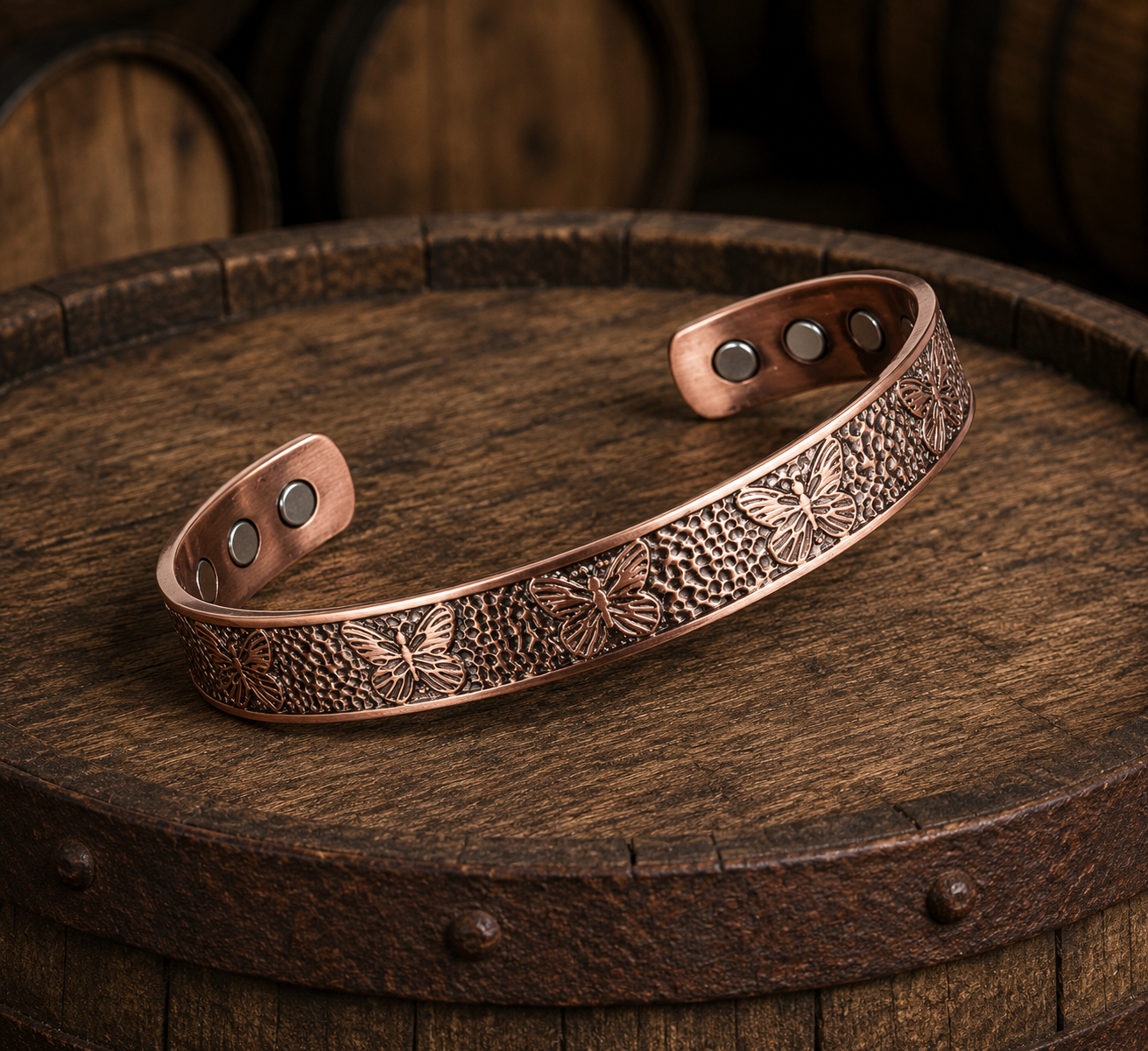 Western Copper Bangle Collection