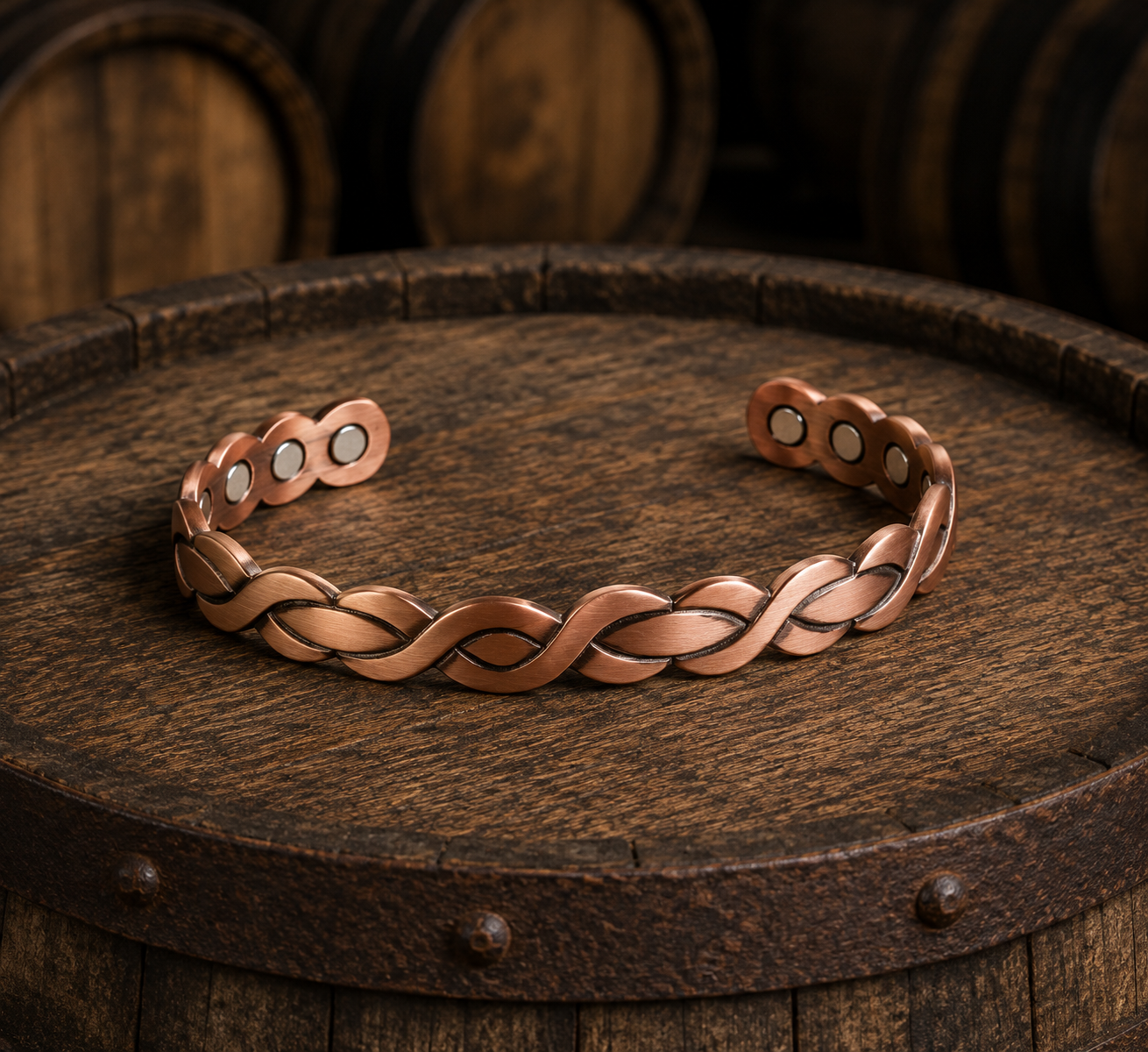 Western Copper Bangle Collection