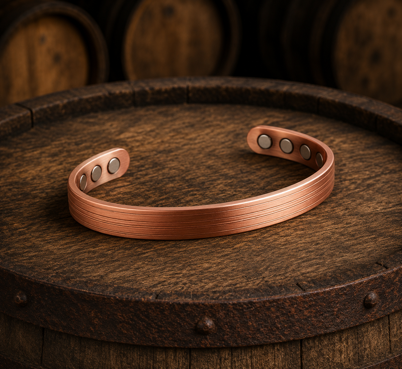 Western Copper Bangle Collection