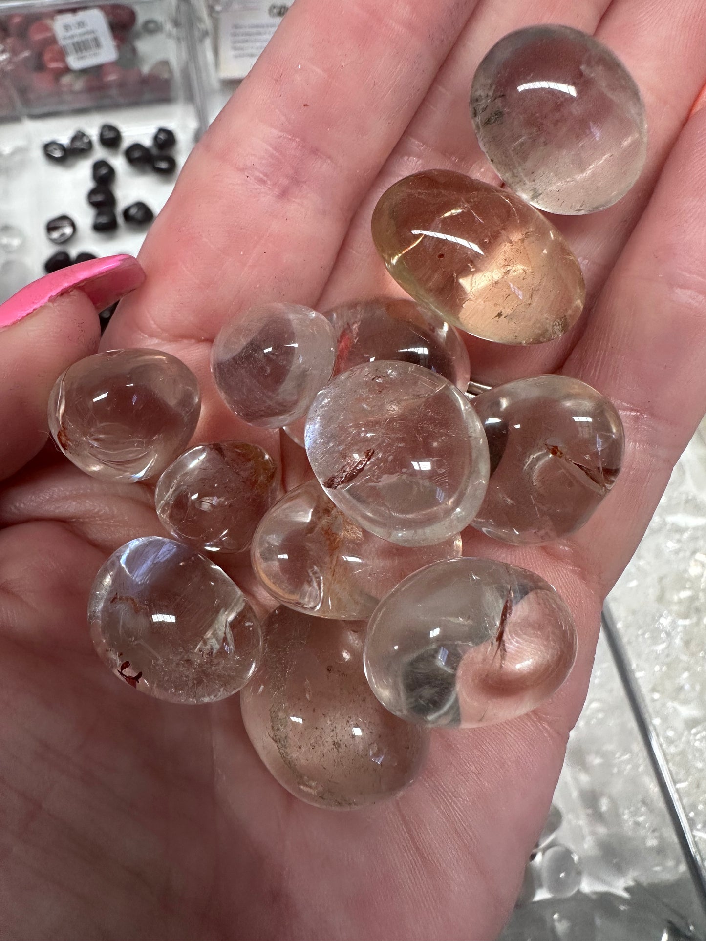 Rutilated Quartz tumble
