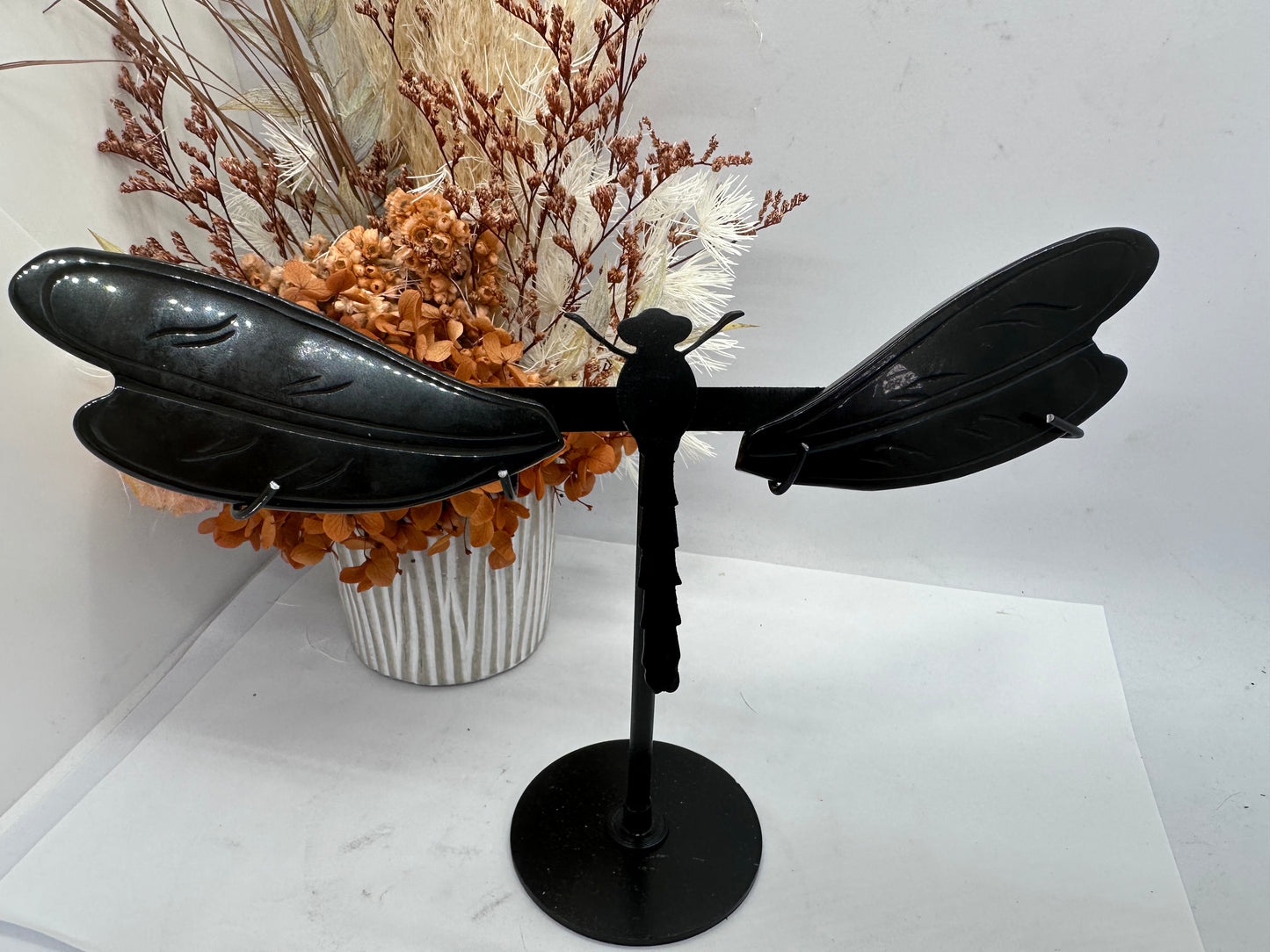 Blk Obsidian Dragonfly Wings