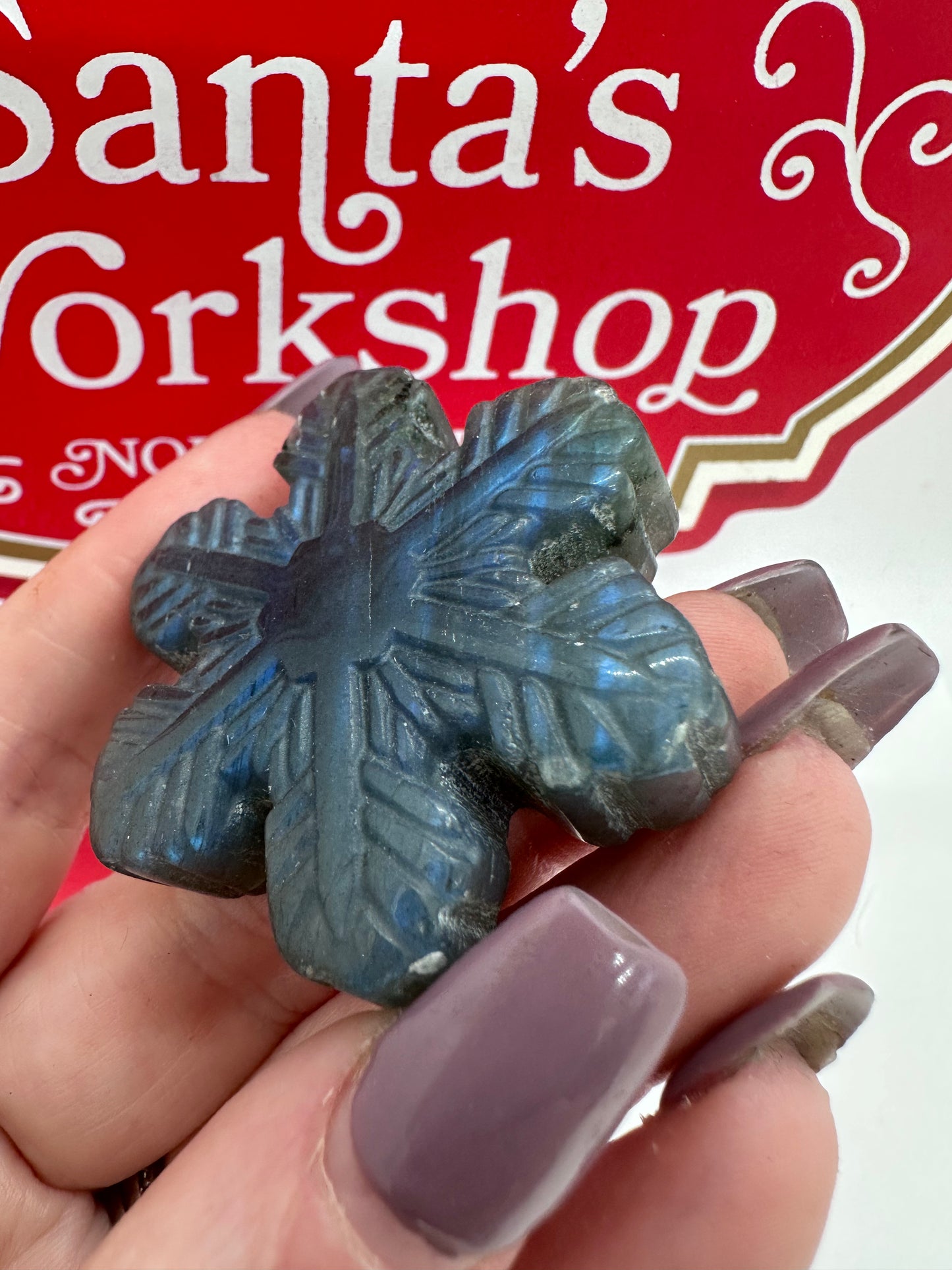 Labradorite Snowflake