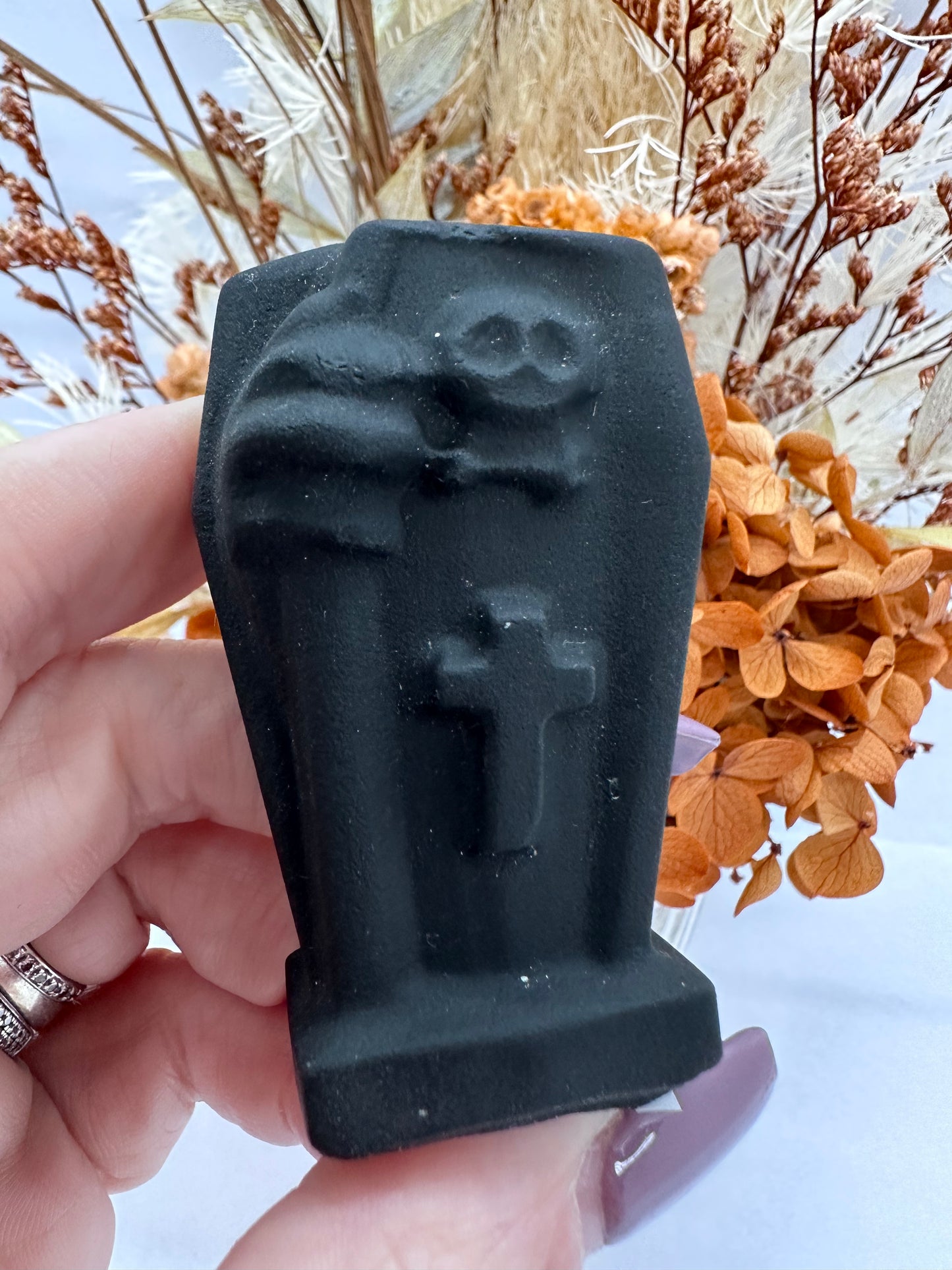 Blk Obsidian Coffin
