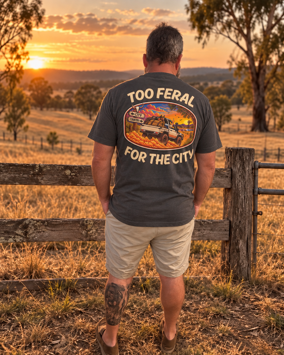 Too Feral Tshirt