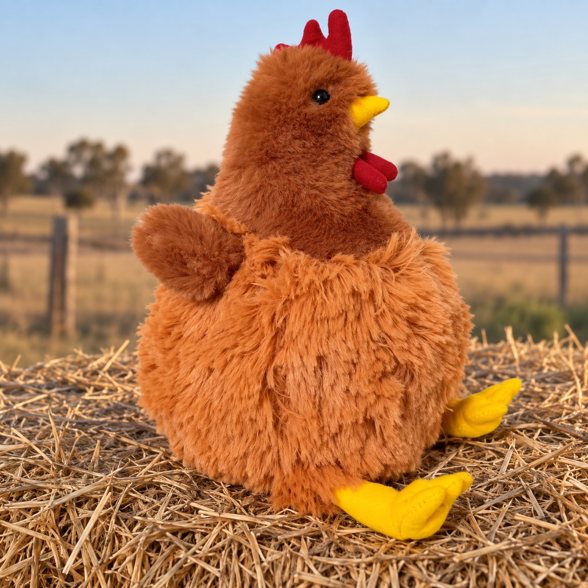 Cheeky Plush Chicken