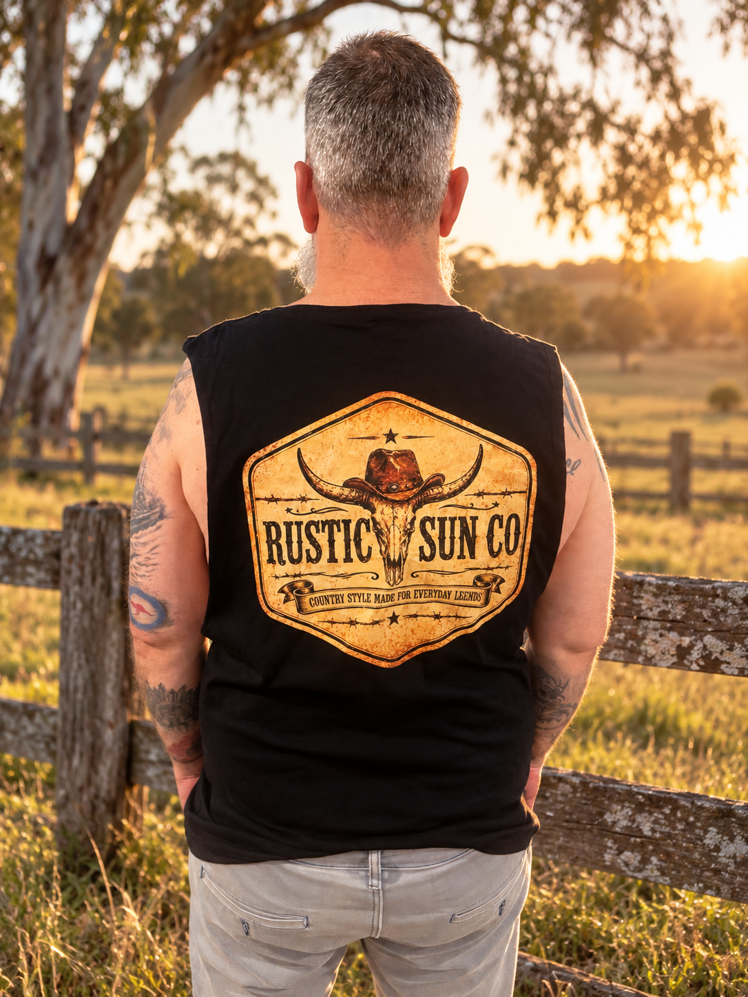 Rustic Muscle Singlet