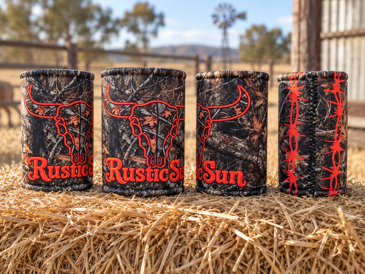 Camo Bull Stubby Holder