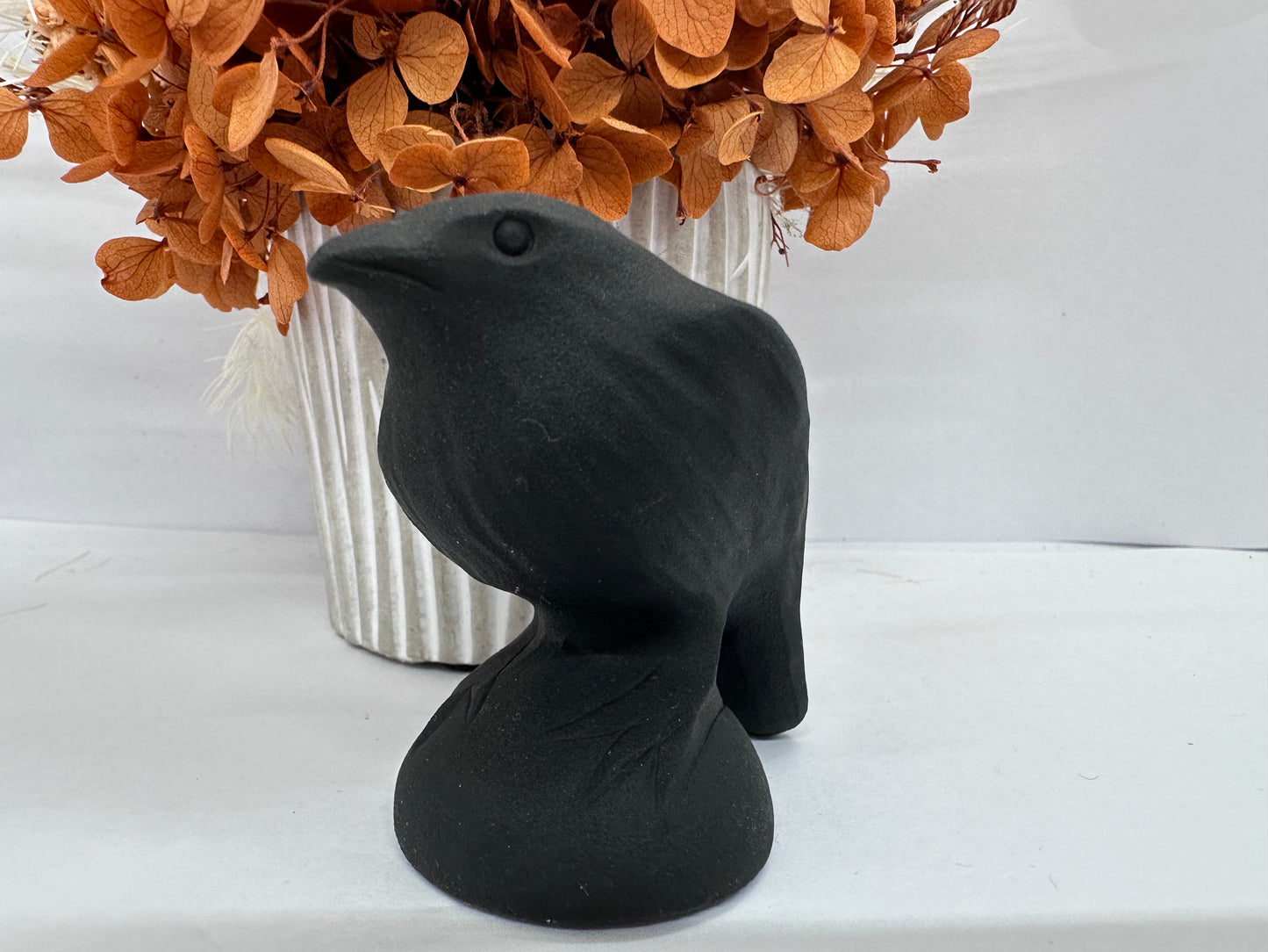 Black Obsidian Raven Lge