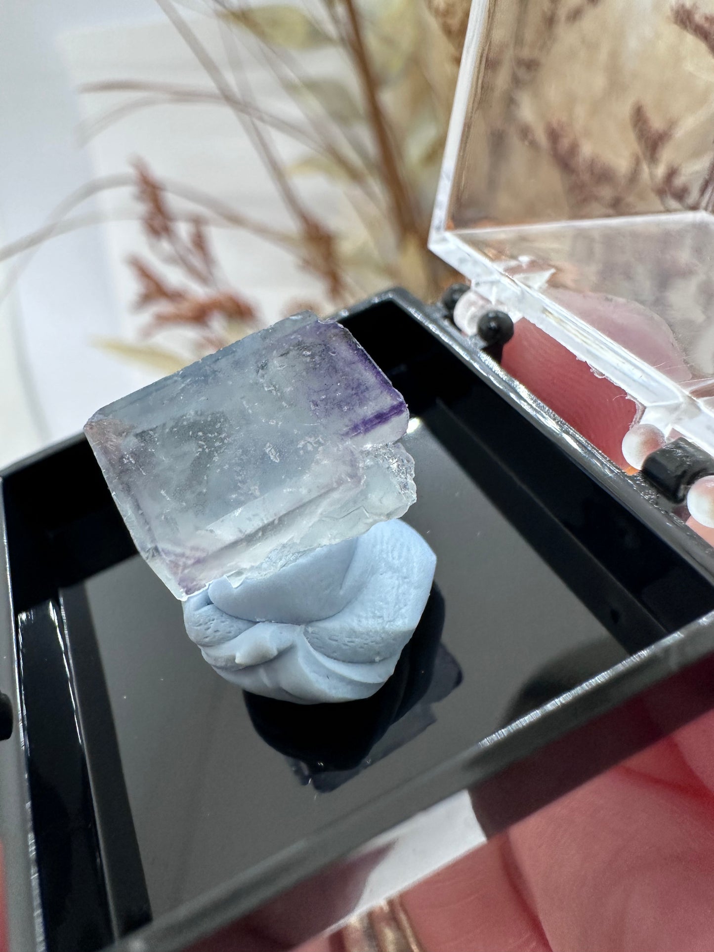 (2) Cubic Fluorite Speciman
