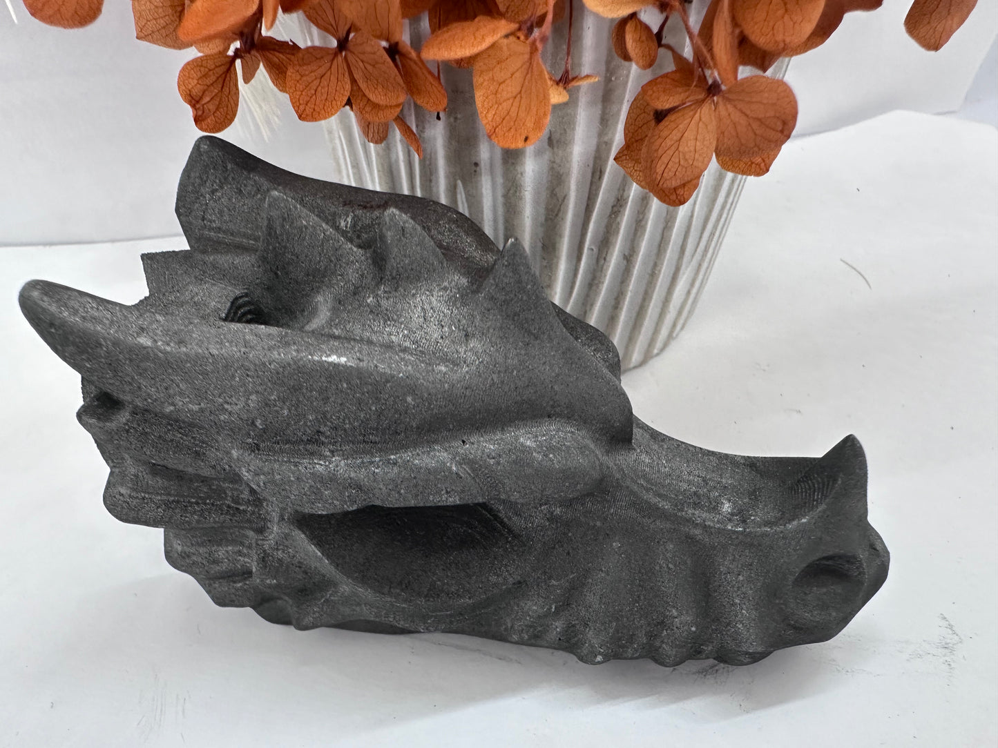 Shungite Dragon Head