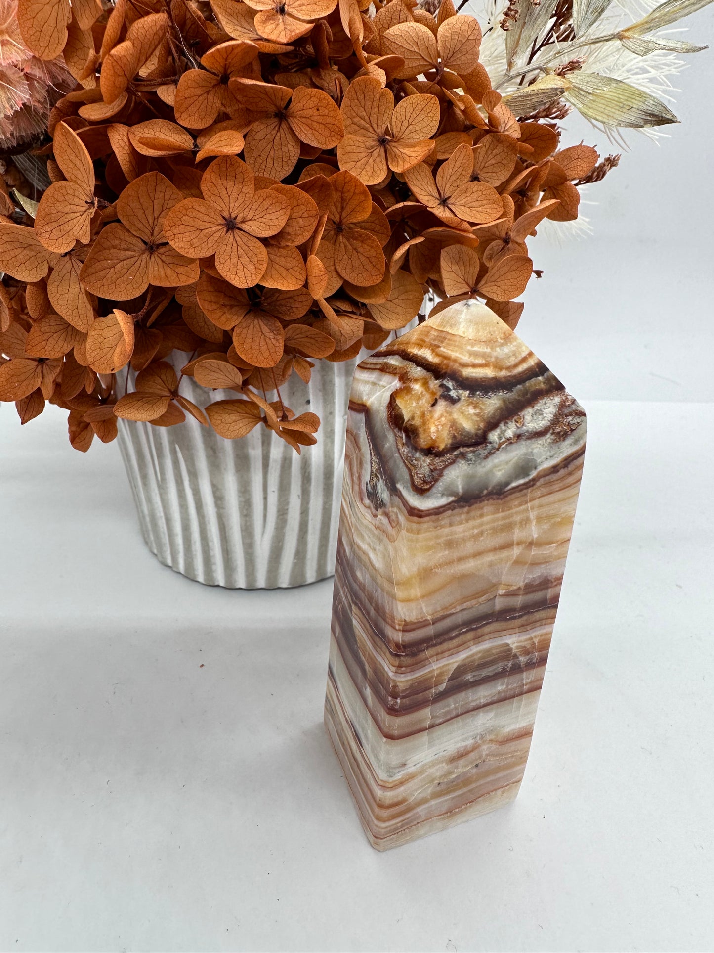 Brown Aragonite Tower
