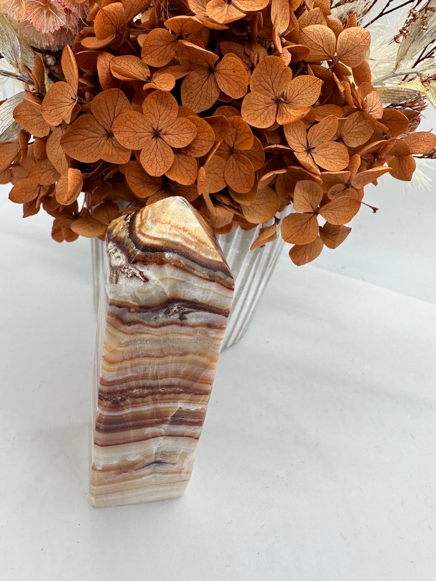 Brown Aragonite Tower