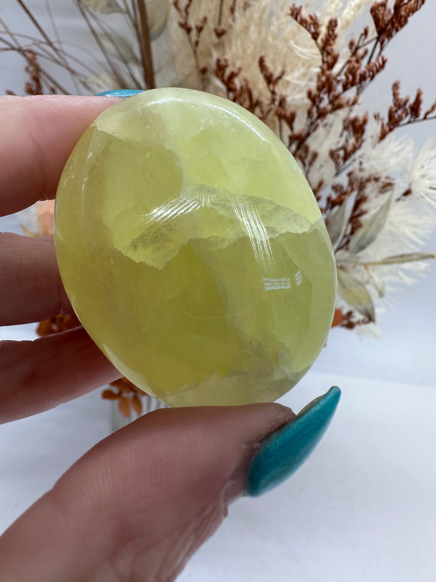 Lemon Calcite Palm