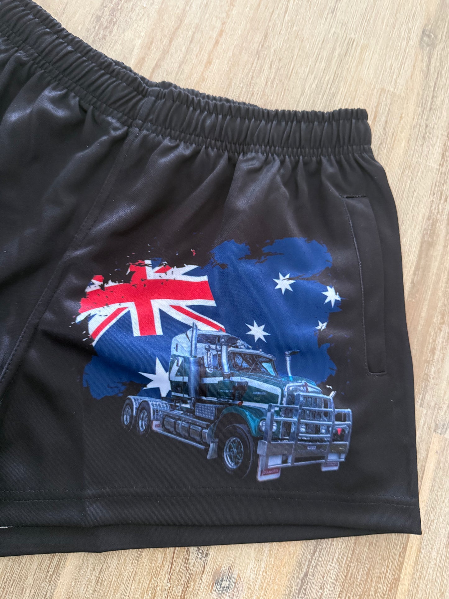 Country Roads Footy Shorts Adults