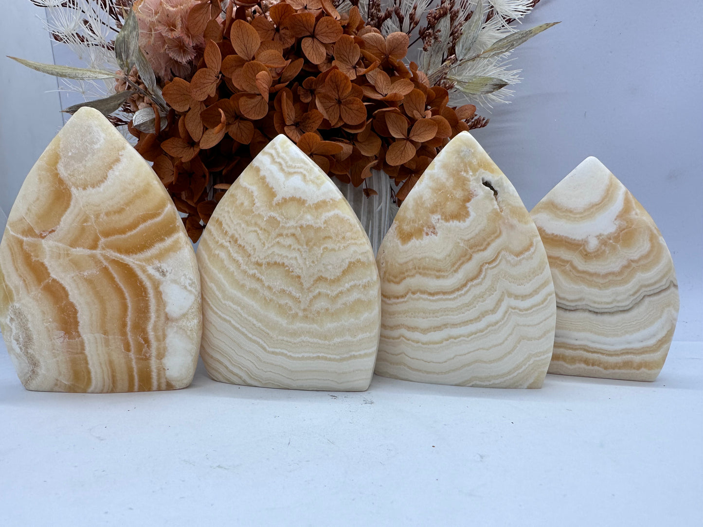 Orange Calcite  Freeform