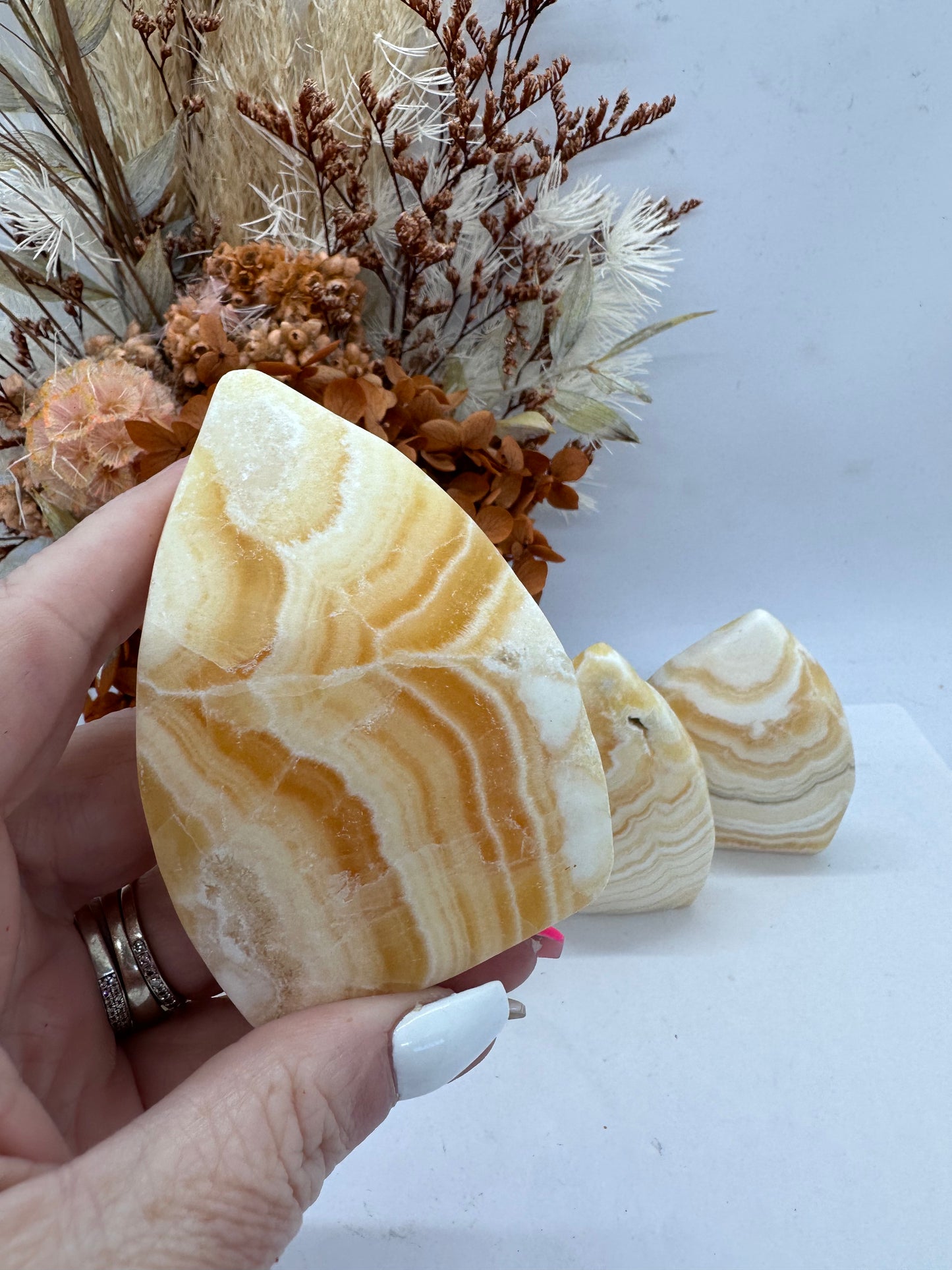 Orange Calcite  Freeform