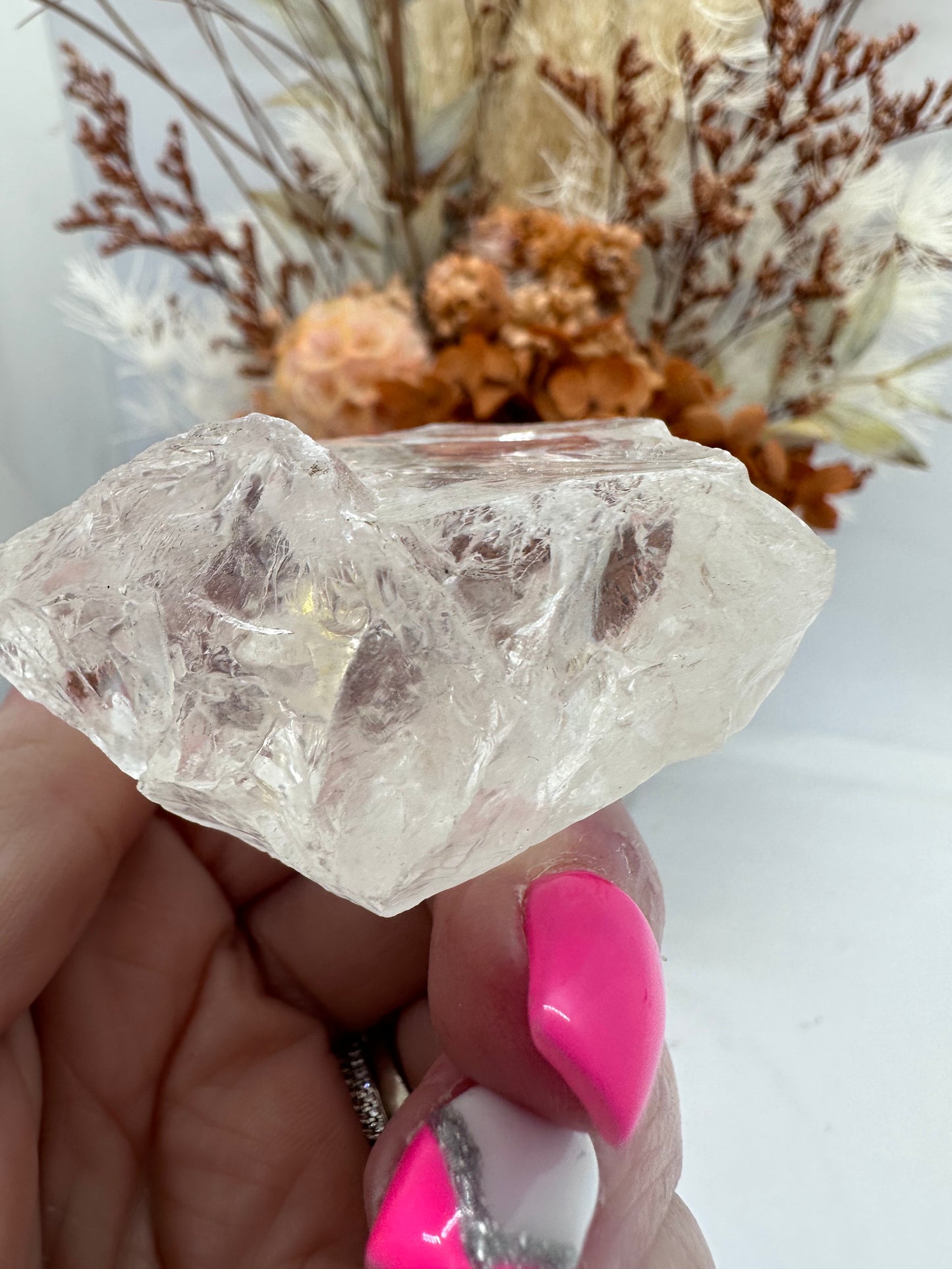(1) Clear Quartz Chunk