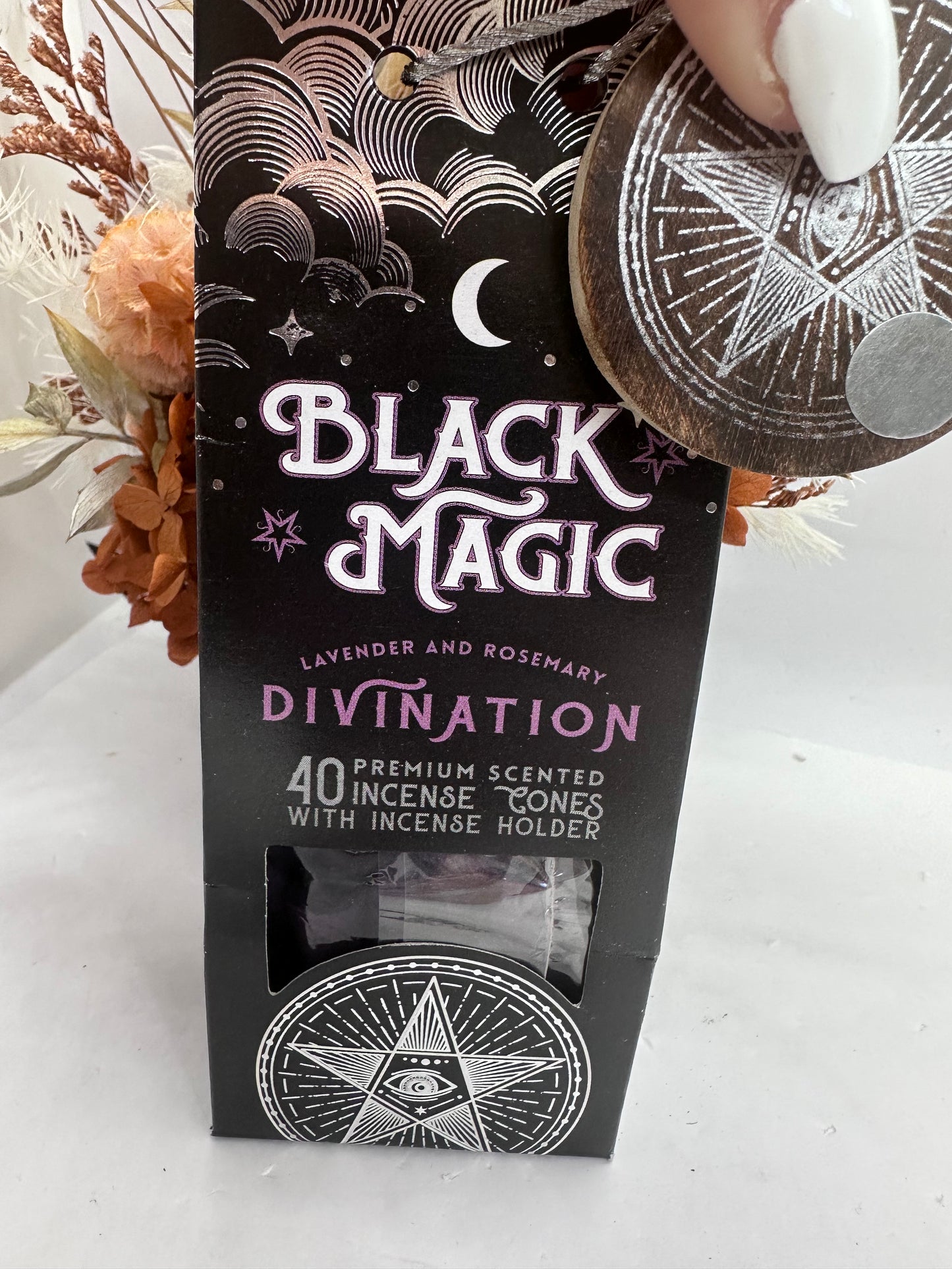 Divination Incense Cones with Holder