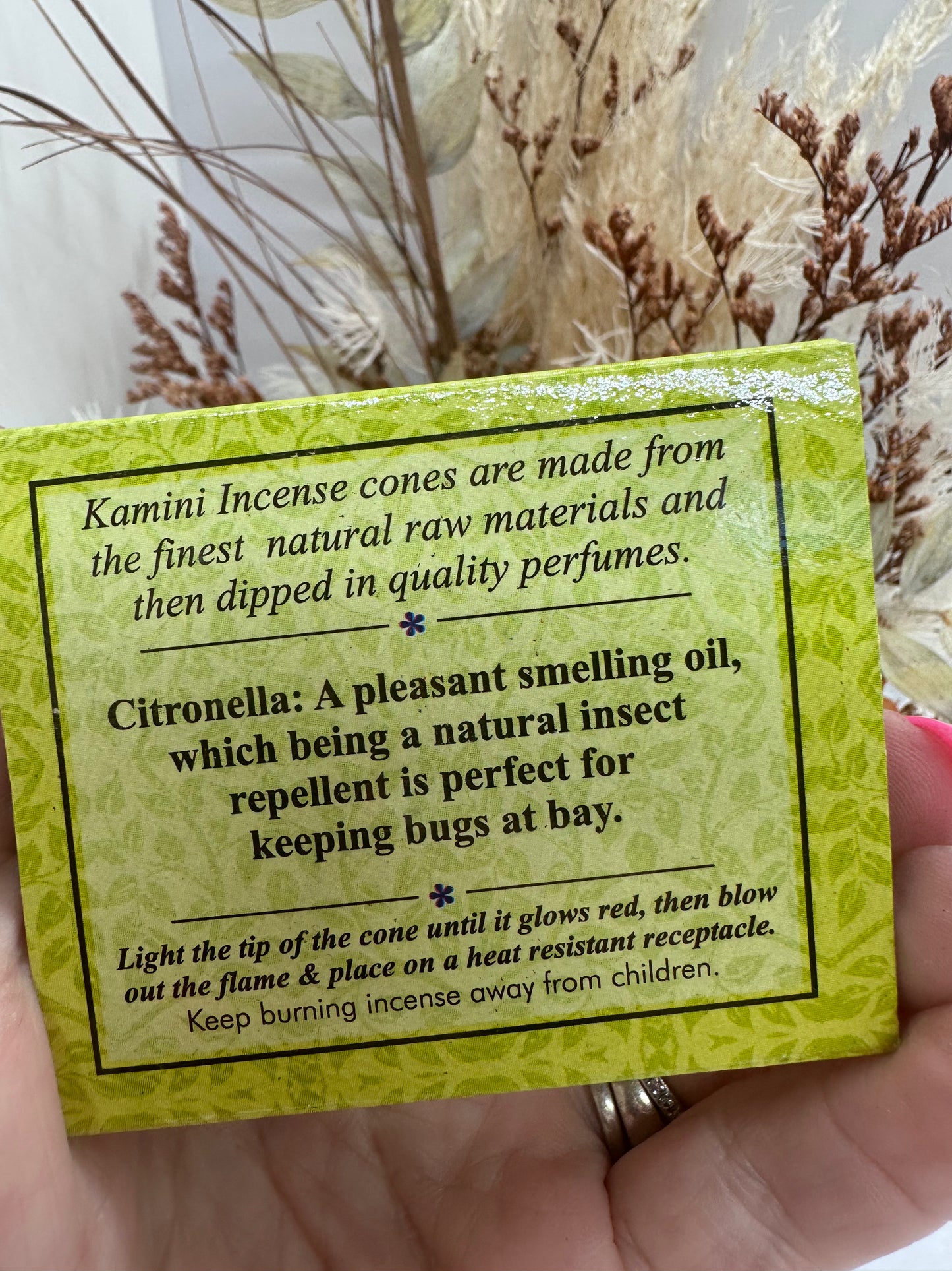 Citronella Incense Cones