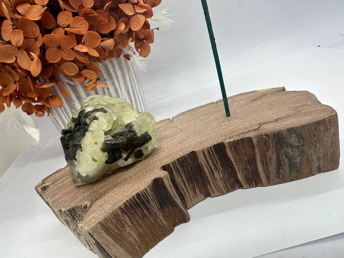 Prehnite Handmade Incense Holder