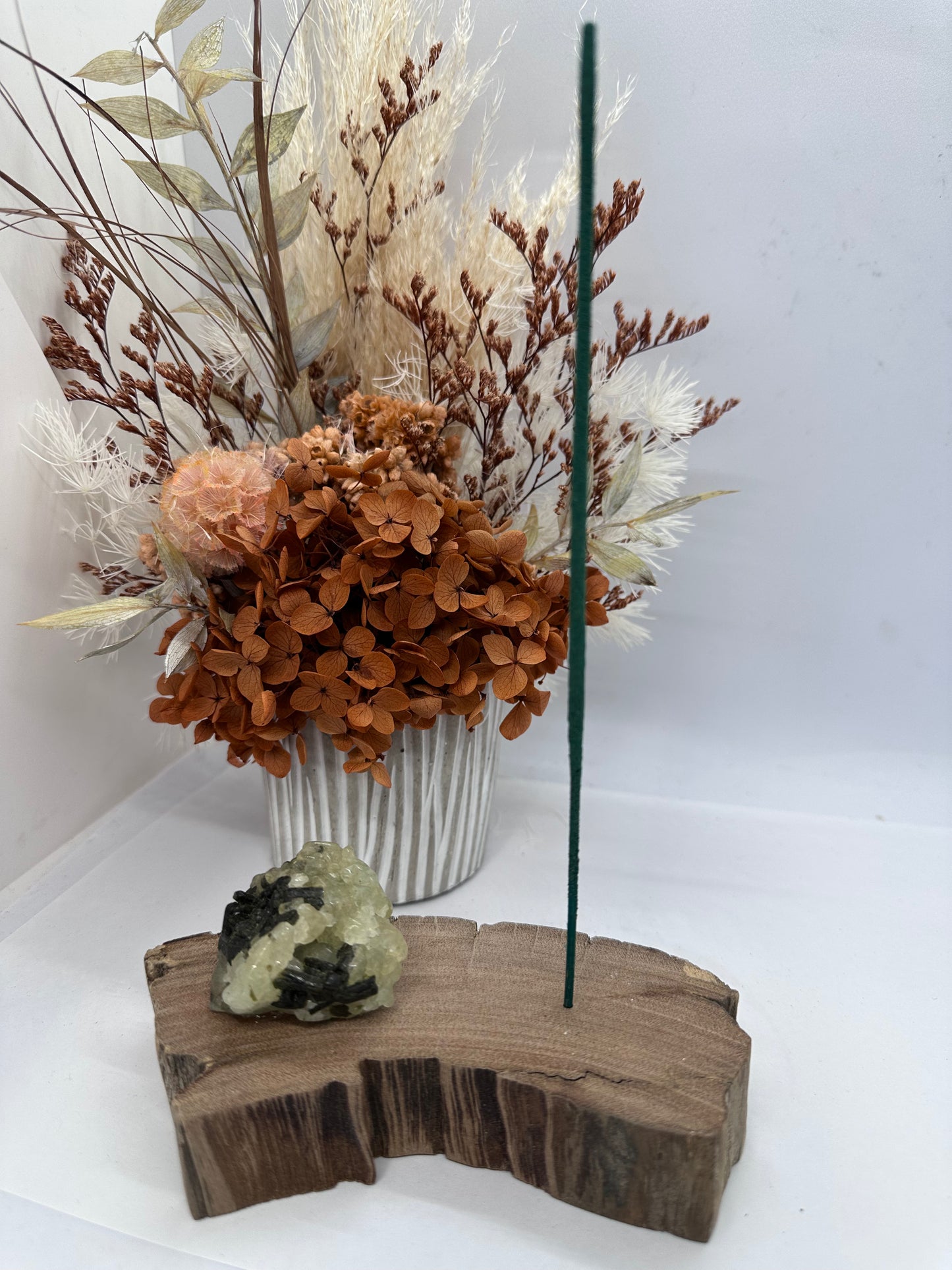 Prehnite Handmade Incense Holder