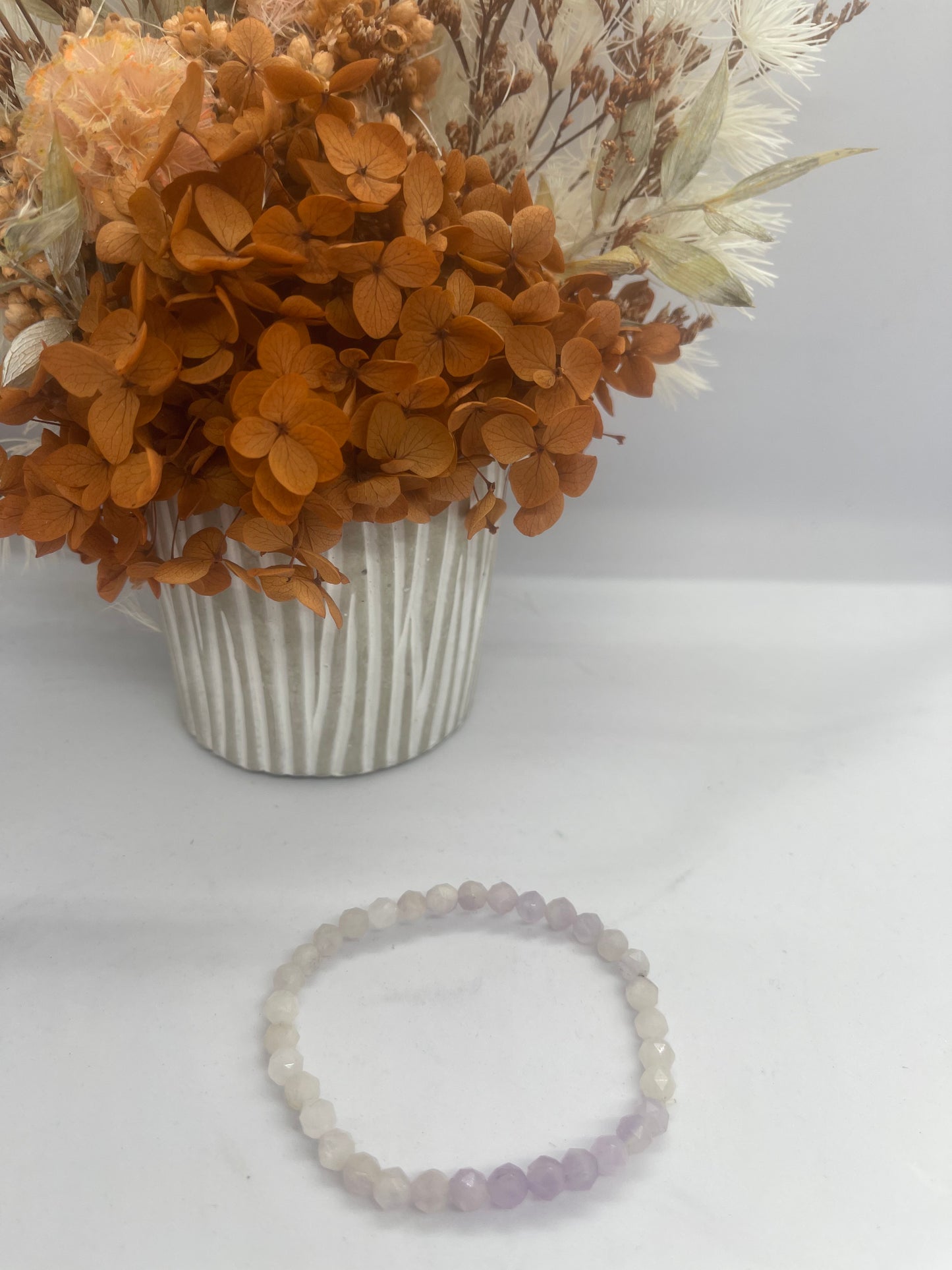 Kunzite Faceted Bracelet